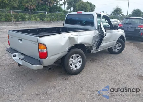 2001 Toyota Tacoma из США, поврежденный, VIN 5TENL42N01Z760766